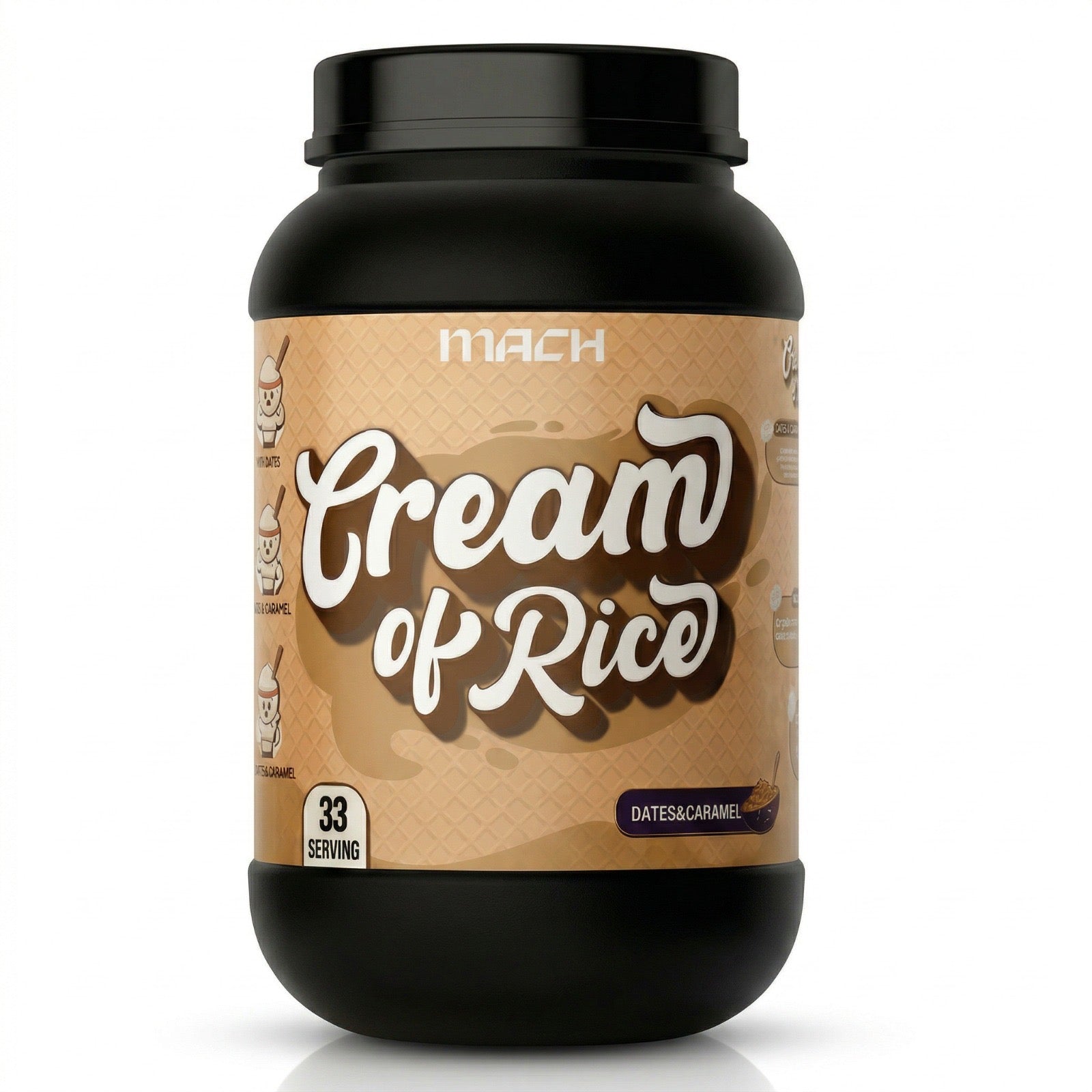 Cream of rice ( dates and cramel )