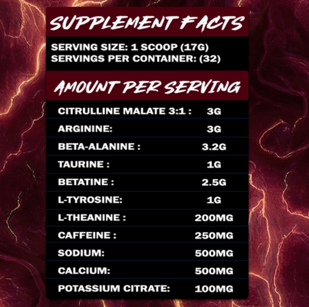 Pre Workout - Karkadeh - Serv. 32