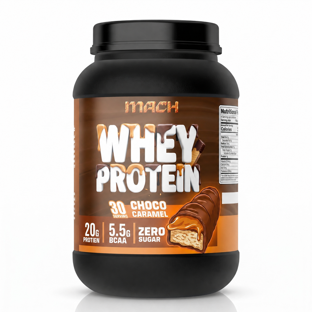 Mach Whey blend - Choco Caramel - 30 Serv