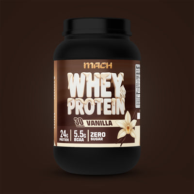 Whey Protein - Vanilla Flavour - 30 Serv.